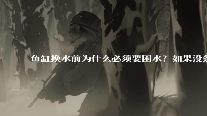 鱼缸换水前为什么必须要困水？如果没条件困水怎么办？